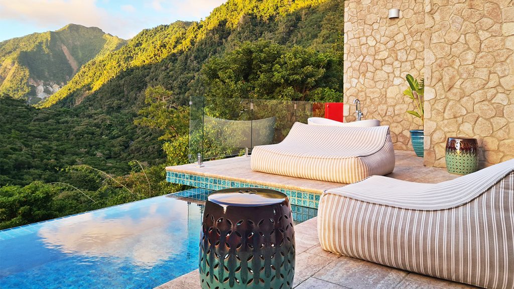 SPA terrace valley