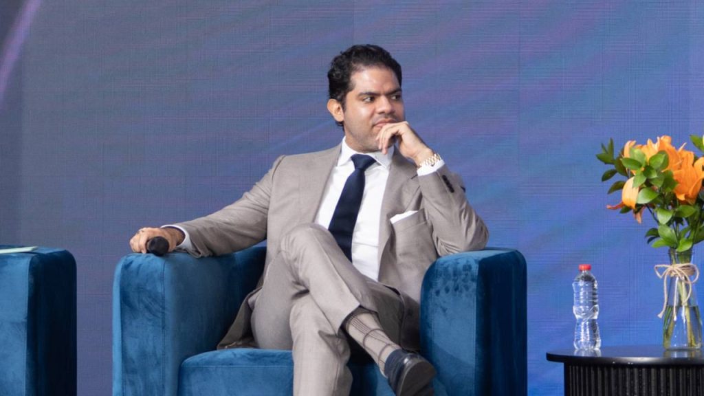 Rainier Mallol, panelista del encuentro “Retos y oportunidades de la transformación digital en República Dominicana”, durante el Forbes & Ericsson Innovation Day 2026.